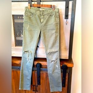 Free People distressed skinny jean